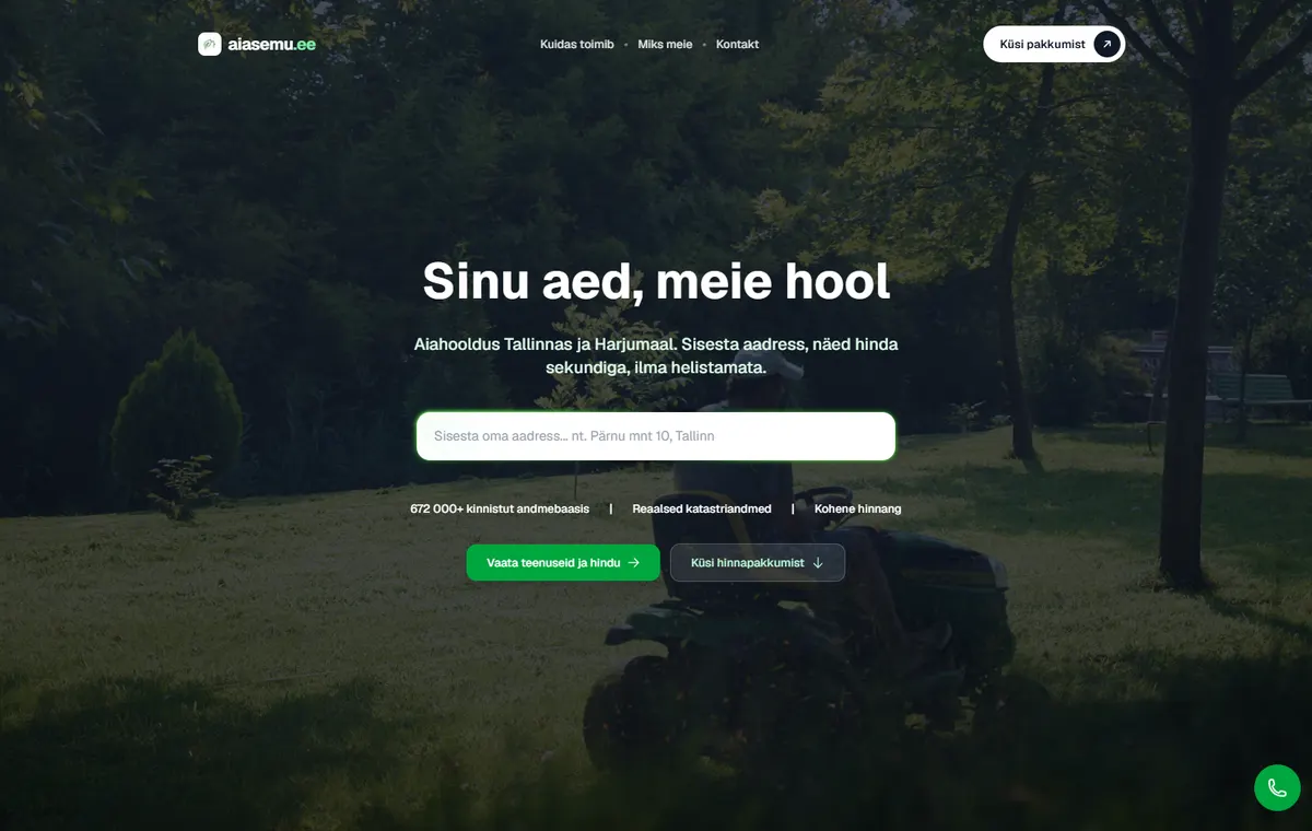 Aiasemu: Precio al instante y agente telefónico con IA