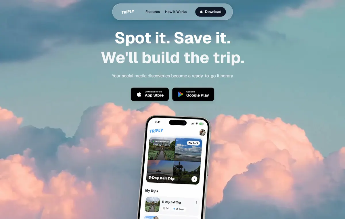 Triply: Planificador de viajes con IA